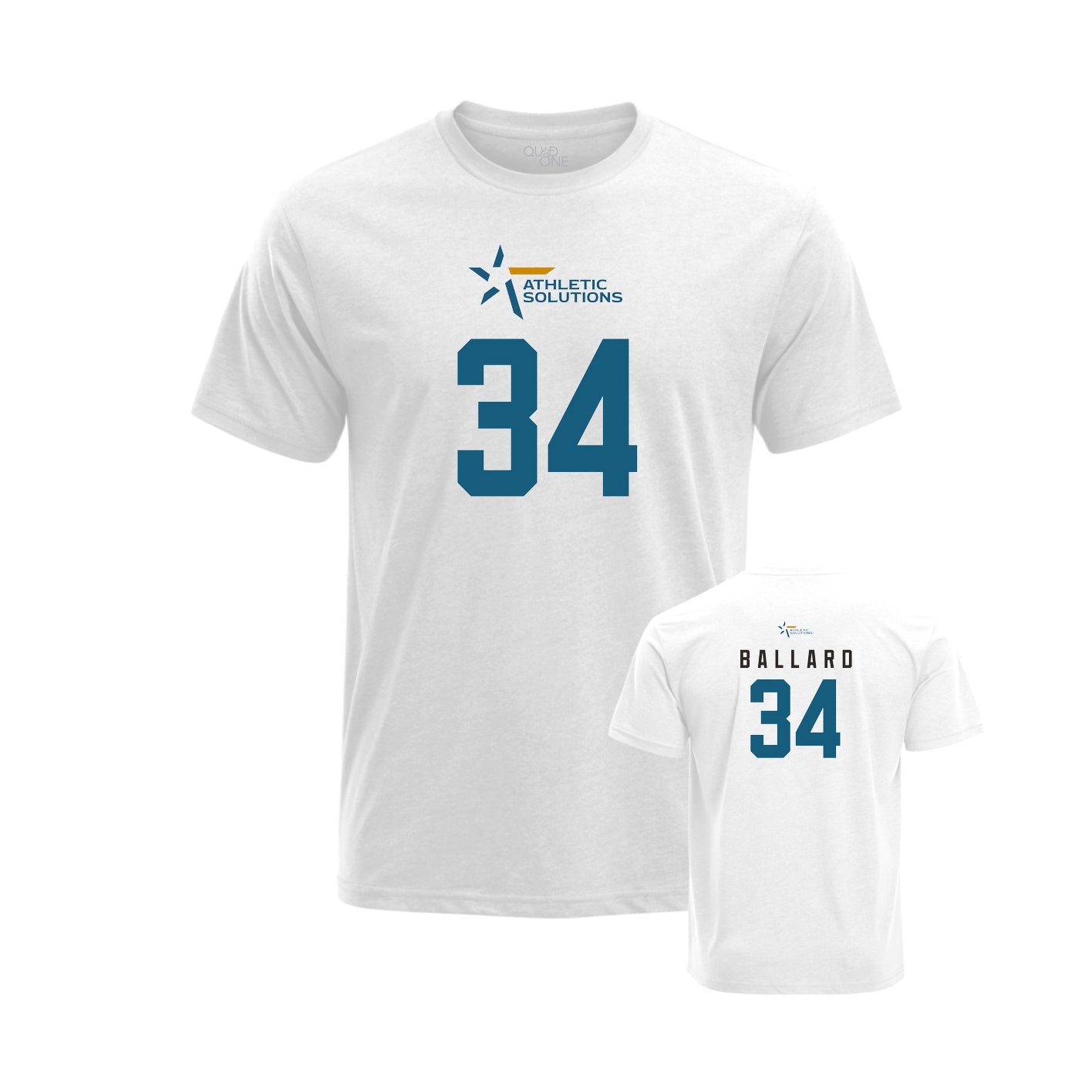 Everett Ballard : Triblend Tee - White