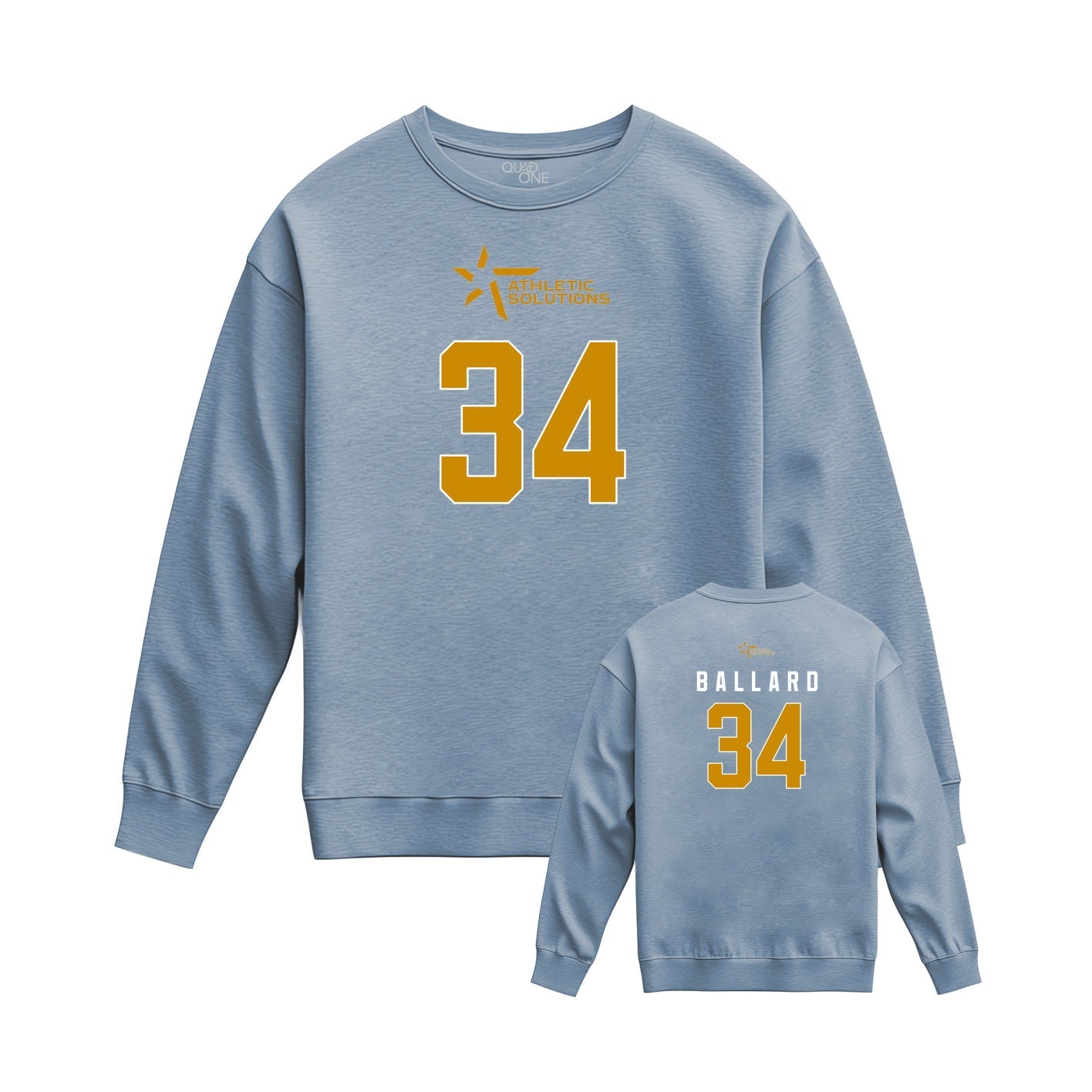 Everett Ballard : Classic Crew - Powder Blue