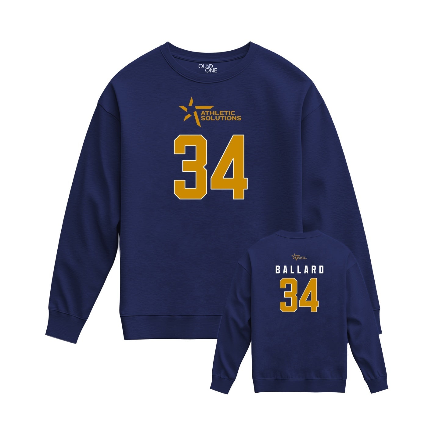Everett Ballard : Classic Crew - Navy