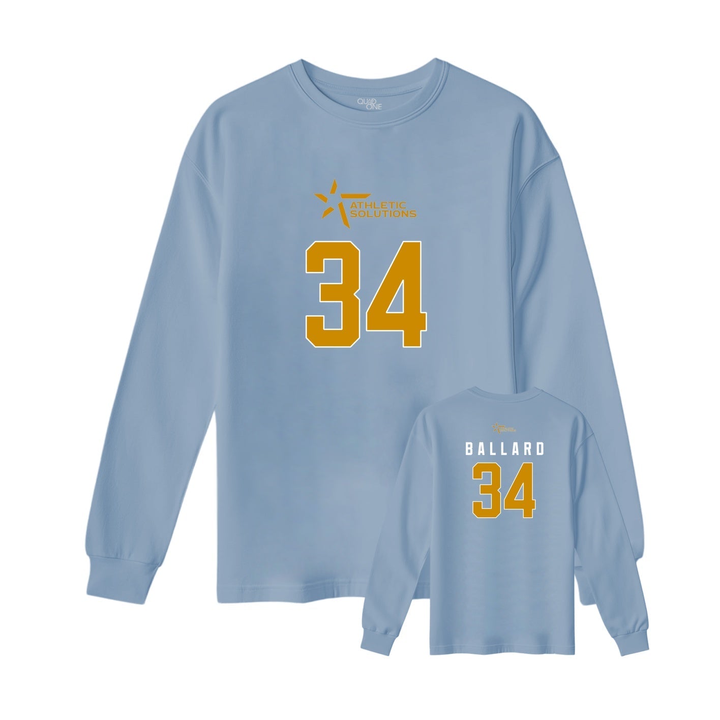 Everett Ballard : Classic Longsleeve Tee - Powder Blue