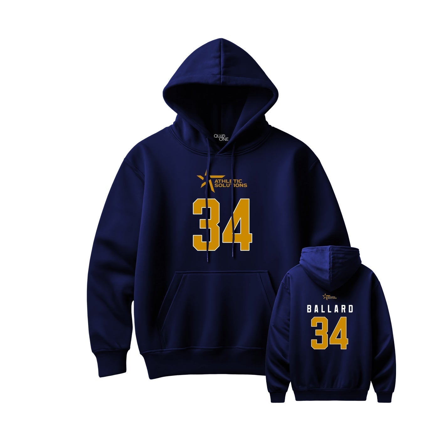 Everett Ballard : Classic Hoodie - Navy