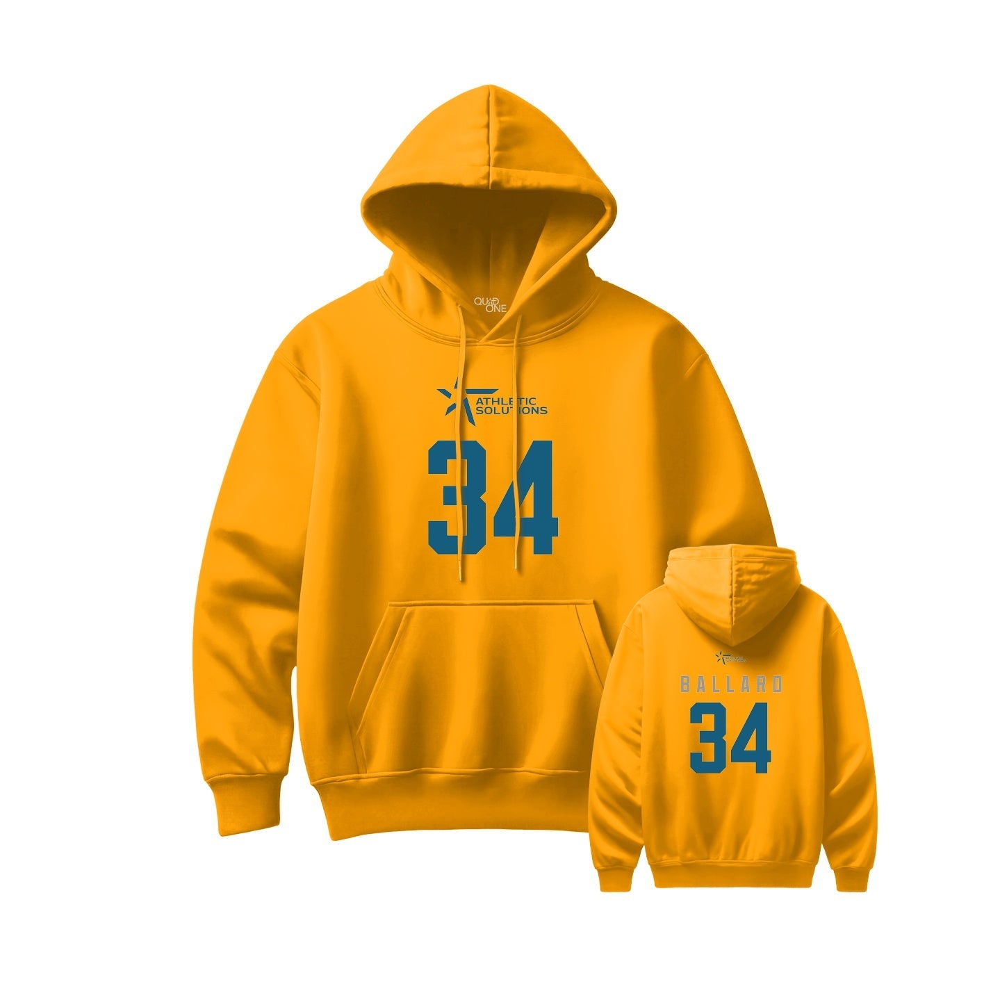 Everett Ballard : Classic Hoodie - Gold