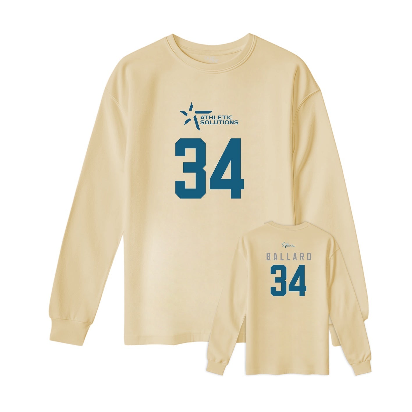 Everett Ballard : Classic Longsleeve Tee - Vegas Gold
