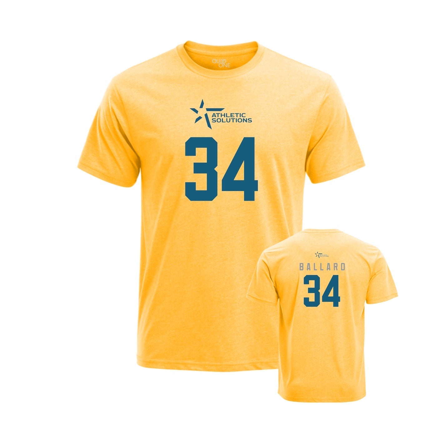 Everett Ballard : Triblend Tee - Gold