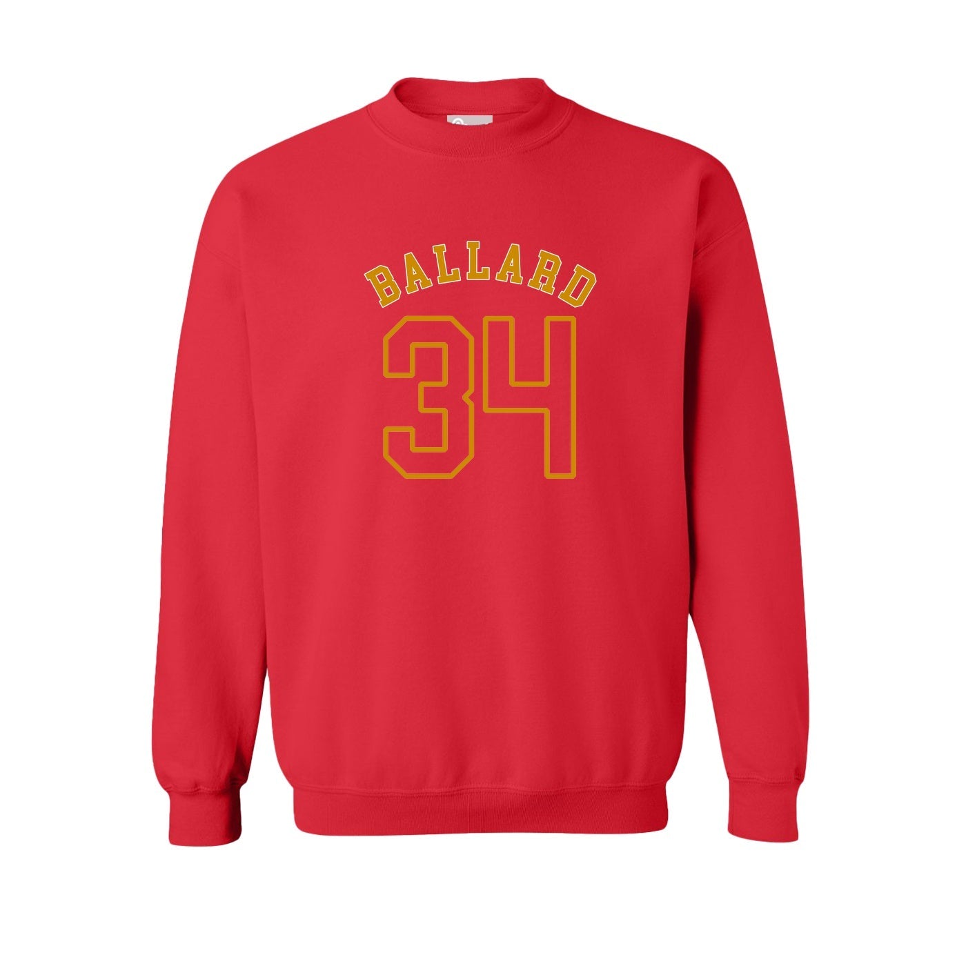 Everett Ballard : NIL Club Fleece Crew - Red