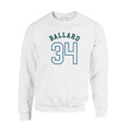 Everett Ballard : NIL Club Fleece Crew - White