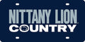 Penn State University Nittany Lions Premium Laser Cut Tag License Plate, Country Design, Mirrored Acrylic Inlaid, 6x12 Inch
