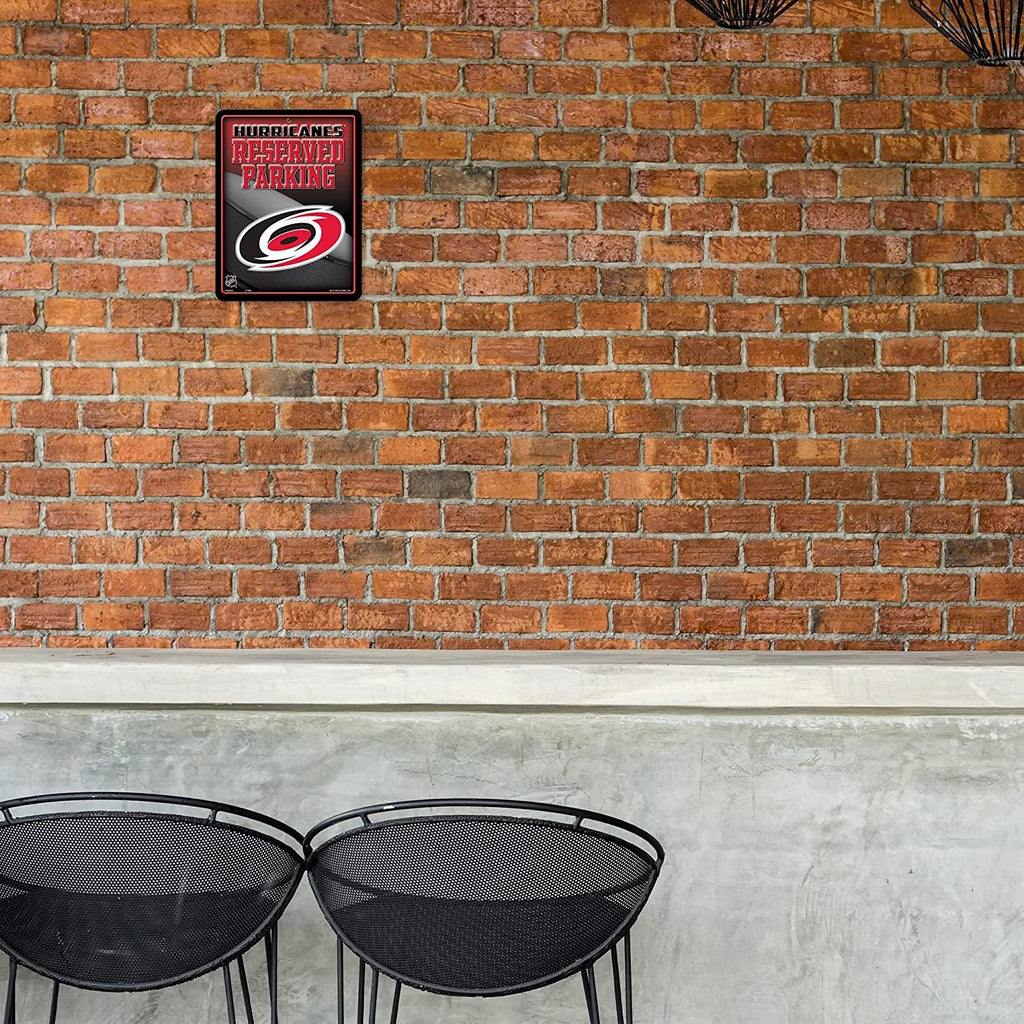 Carolina Hurricanes Metal Parking Novelty Wall Sign 8.5 x 11 Inch