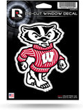 Wisconsin Badgers MASCOT Edition 5" Flat Vinyl Die Cut Decal Sticker Emblem University of