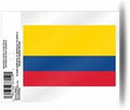 Columbia 3 Inch Static Cling, Full Clear Adhesive Backing, Easy Peel and Stick Application, Removable and Reusable, Made in the USA
