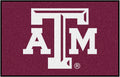 Texas A&M University Aggies Floor Mat Area Rug, 20x30 Inch, Nylon, Anti-Skid Backing