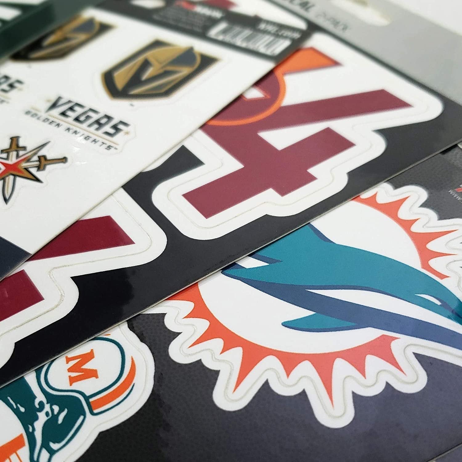 University of Southern Mississippi Golden Eagles 12-Piece Mini Decal Sticker Set, 5x6 Inch Sheet, Gift for football fans for any hard surfaces around home, automotive, personal items
