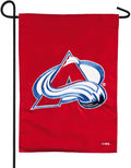 Colorado Avalanche Premium Garden Flag Banner, Double Sided, Emroidered, 13x18 Inch