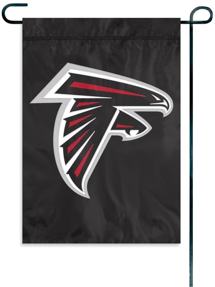 Atlanta Falcons Premium Garden Flag Banner Applique Embroidered 12.5x18 Inch