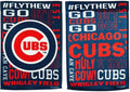Chicago Cubs Fan Rules Premium 2-Sided 28x44 Banner Outdoor House Flag Baseball