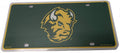 North Dakota State University Bison Metal Auto Tag License Plate, Logo Design, 6x12 Inch
