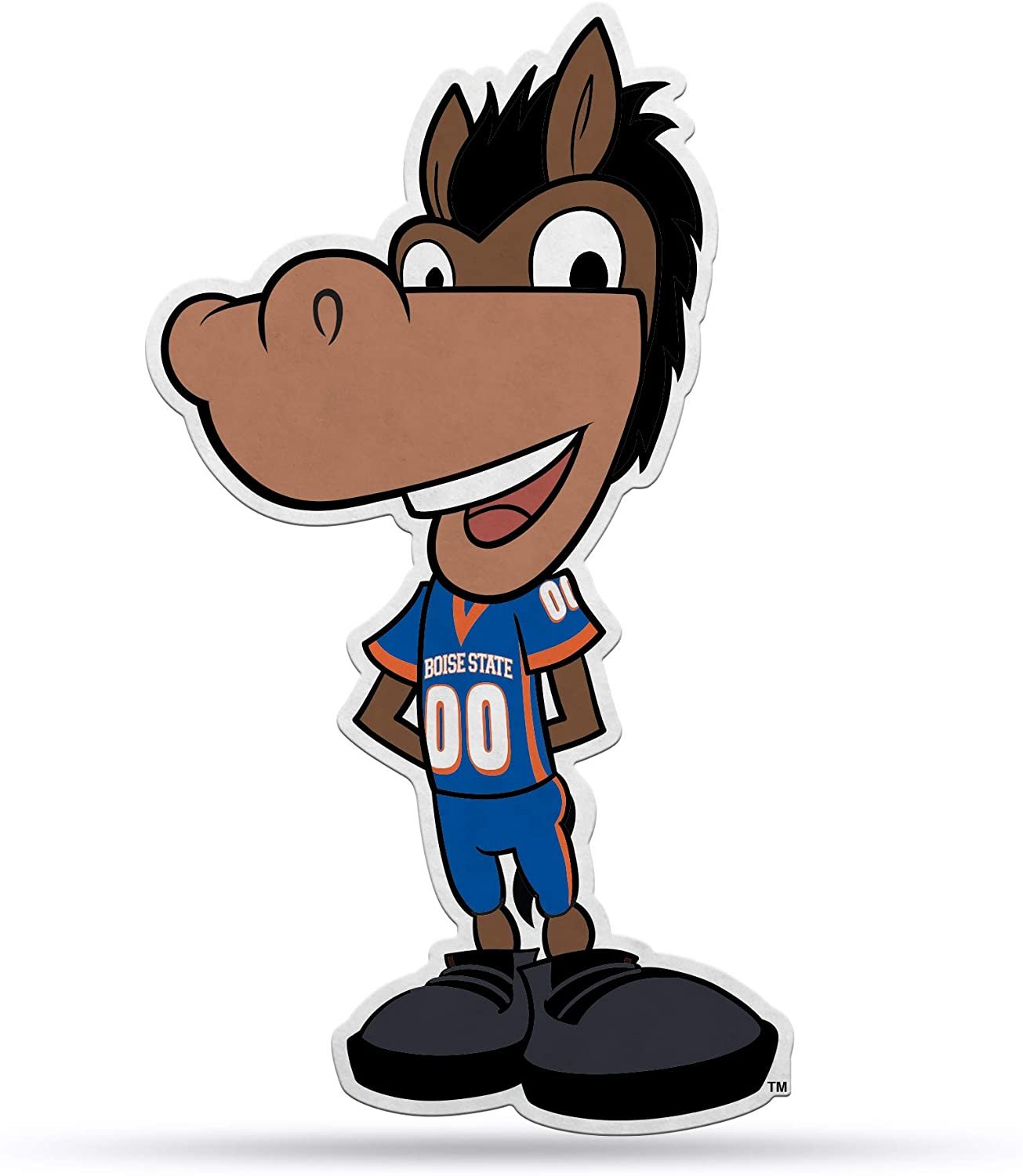 Boise State Broncos Pennant Mascot Design 18 Inch Soft Felt University of