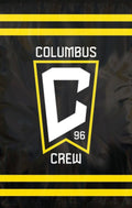 Columbus Crew SC Premium 2-Sided 28x44 Banner Applique & Embroidered House Flag