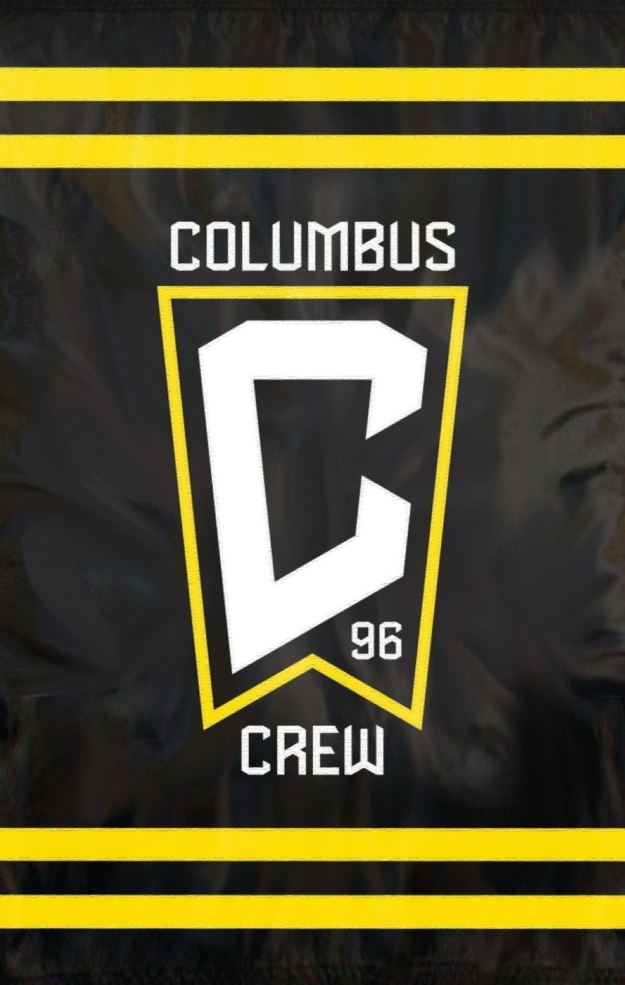 Columbus Crew SC Premium 2-Sided 28x44 Banner Applique & Embroidered House Flag