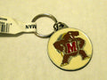 Maryland Terrapins Premium Pewter Medallion Keychain Key Chain University of