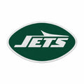 Rico Industries NFL Football New York Jets Primary Team Logo Shape Cut Pennant - Home and Living Room Décor - Soft Felt EZ to Hang