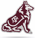 Rico Industries NCAA Texas A&M Aggies Shape Cut Mascot Pennant - Home, Living Room, Bedroom, Mancave Decor - Soft Felt Material - Made