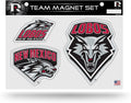 University of New Mexico Lobos Multi Magnet Sheet Shape Cut 8x11 Inch