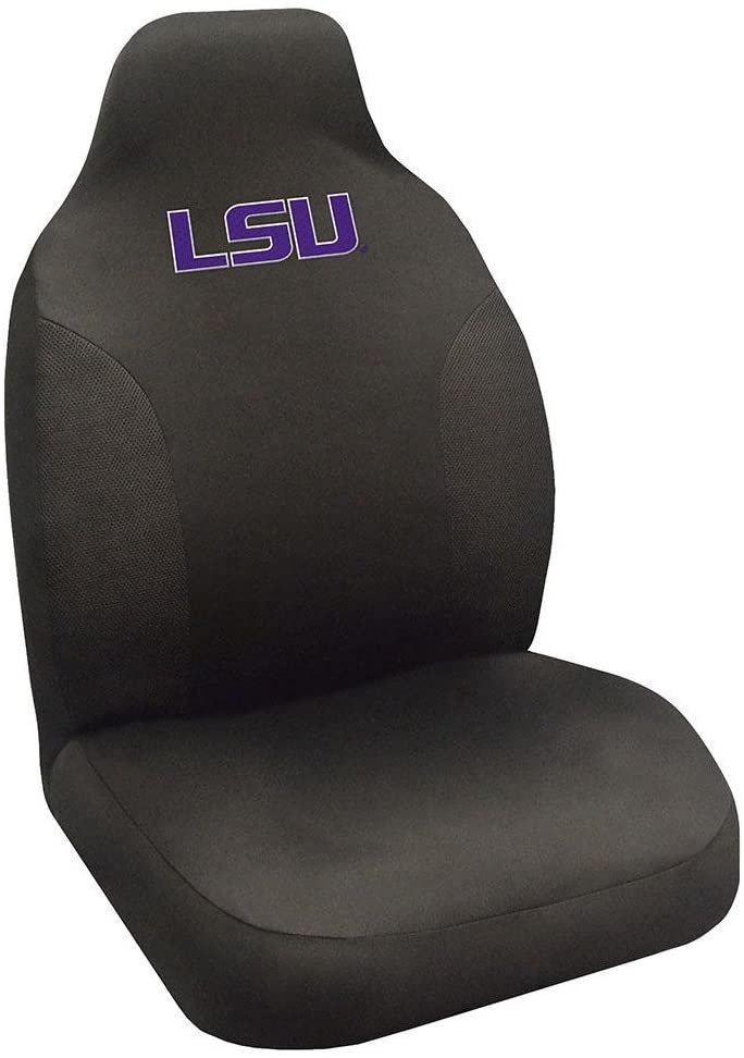 LSU Tigers NCAA Polyester Embroidered Seat Cover