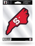 North Carolina State University Wolfpack 5 Inch Decal Sticker, Home State Design, Flat Vinyl, Full Adhesive Backing
