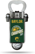 Rico Industries Baylor Bears 2020-2021 NCAA Basketball National Champions Magnetic Bottle Opener