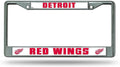 Detroit Red Wings Chrome License Plate Frame