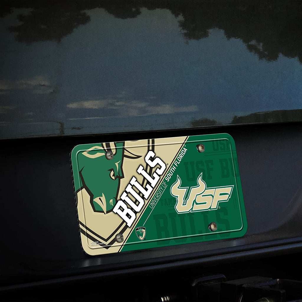 University of South Florida Bulls USF Metal Tag License Plate, 12x6 Inch, Pre-drilled Holes