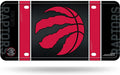 Toronto Raptors Metal Auto Tag License Plate, Jersey Design, 6x12 Inch