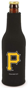 Pittsburgh Pirates 2-Pack Zipper Bottle Neoprene Beverage Insulator Holder Cooler Baseball