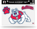 Fresno State Bulldogs Die Cut Team Magnet Set Sheet University Of