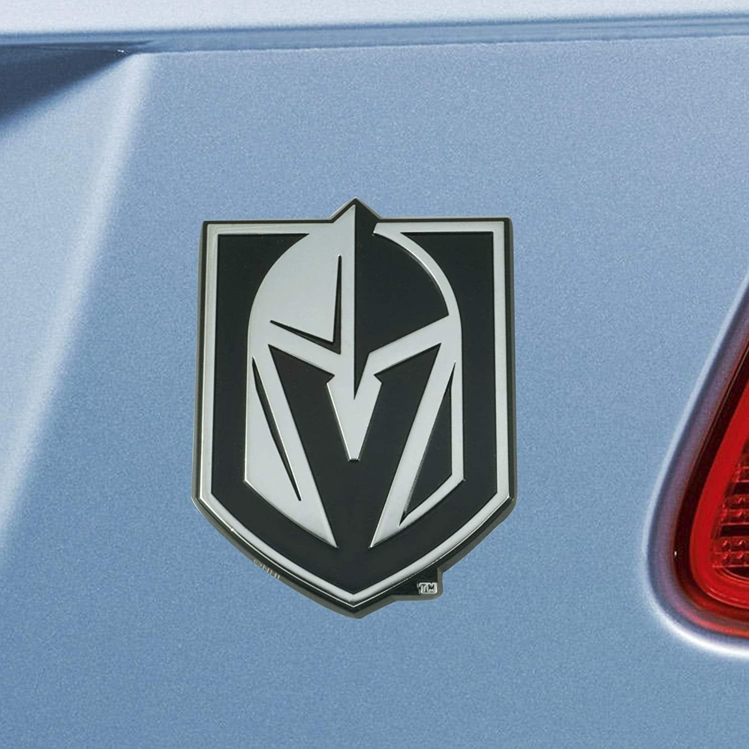 Vegas Golden Knights Solid Metal Raised Auto Emblem Decal Adhesive Backing