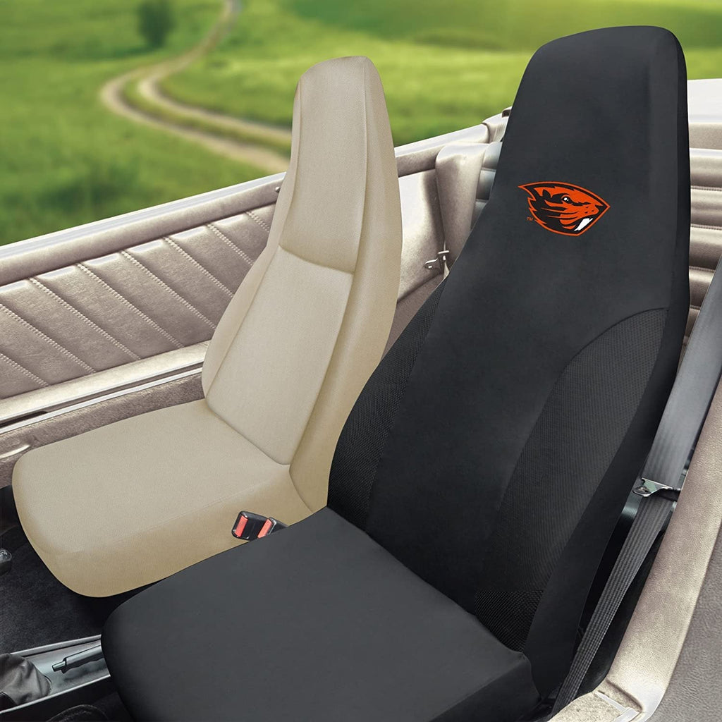 Oregon State Beavers Bucket Auto Seat Cover 48x20 Inch Elastic