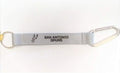 San Antonio Spurs Premium 2-Sided Carabiner Lanyard Keychain with Key Ring