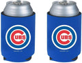 Chicago 2-Pack 12oz CAN Beverage Cooler Neoprene Insulator Holder Baseball