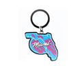 Rico Industries NBA Miami Heat State Shape Keychain