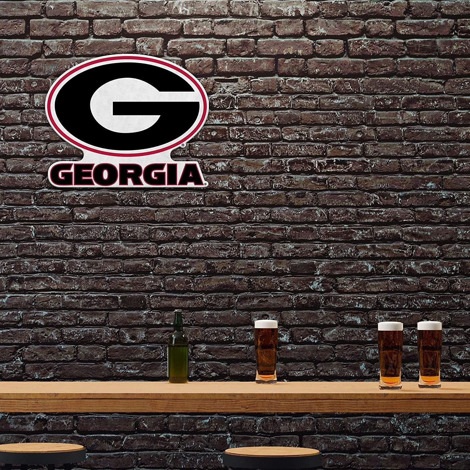 Georgia Bulldogs Pennant  Primary Logo 18 Inch Soft Felt University of
