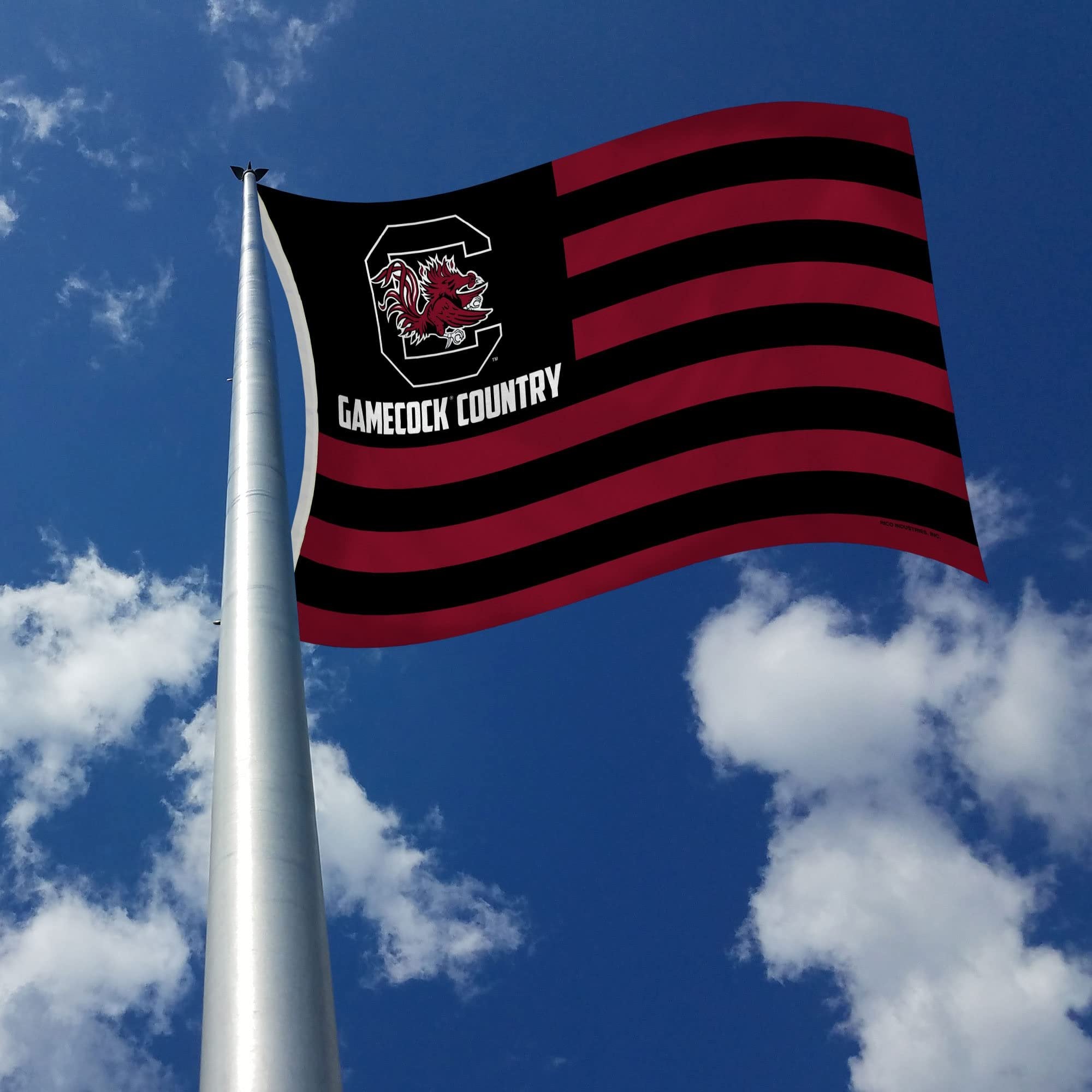 Rico Industries NCAA South Carolina Gamecocks Country 3' x 5' Banner Flag 3' x 5' Banner Flag Single Sided - Indoor or Outdoor - Home Décor