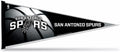 San Antonio Spurs Felt Pennant 12x30