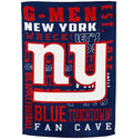 New York Giants Premium Banner House Flag, Double Sided, 28x44 Inch, Fan Rules Design