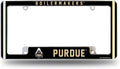 Purdue University Boilermakers Metal License Plate Frame Chrome Tag Cover Alternate Design 6x12 Inch