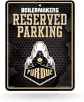 NCAA Purdue Boilermakers 8-inch by 11-inch Metal Parking Sign Décor