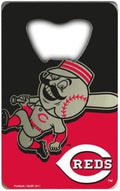 Cincinnati Reds Heavy Duty Metal Bottle Opener Credit Card Size 2 x 3.25 Inch