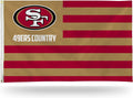 San Francisco 49ers 3x5 Flag Banner Country Design Indoor Outdoor Single Sided