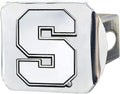 Syracuse University Orange Hitch Cover Solid Metal with Raised Chrome Metal Emblem 2" Square Type III