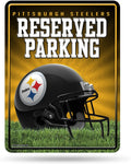 Pittsburgh Steelers Metal Parking Sign